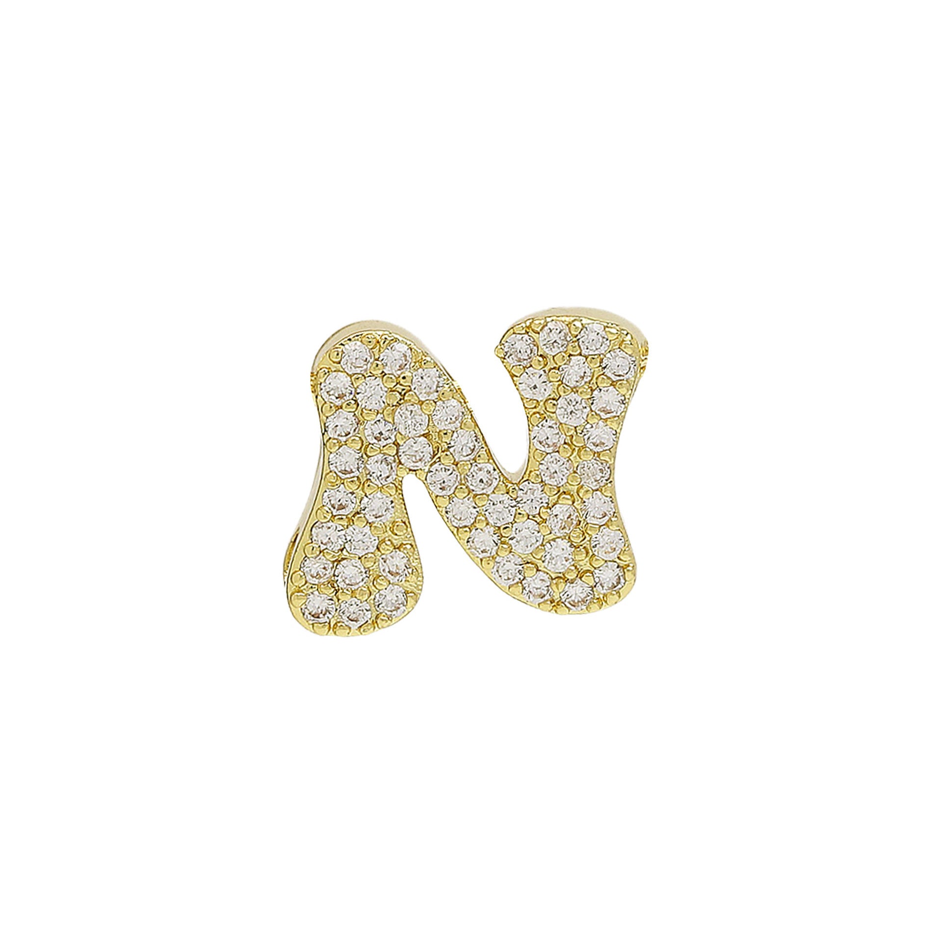 DIY Name Bracelet Necklace 26 English Letters Pendant Parts