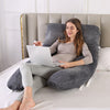 Straight Leg U-shaped Pregnancy Pillow Crystal Velvet