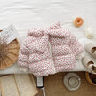 Girls' Fashion Thickened Cotton Coat