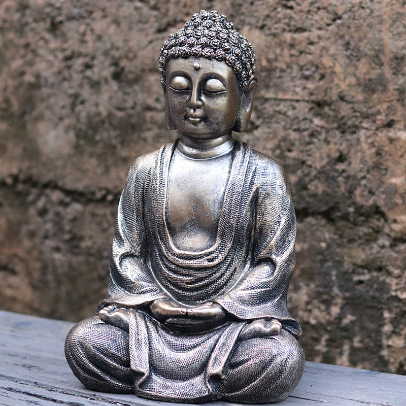 Buddha Statue Sakyamuni Buddha Living Room Decoration