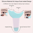 Silicone Mascara Eyelash Shield Applicator Guard Tool Multifunction Eyelash Eyeshadow Pads Reusable Eyelashes Guide Tool Makeup Stencil Aid Makeup Template Tool Outline Eyes Eyeliner Eyelash Guide Too