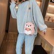 Plush Cute Bag For Women Cartoon Hamster Doll One Shoulder Bag For Students