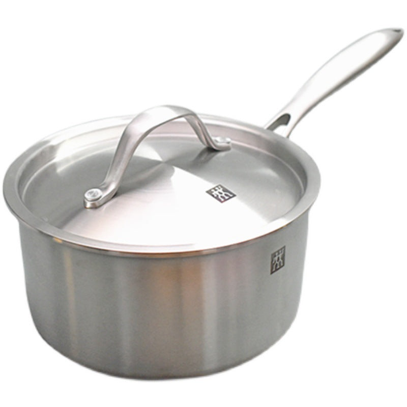 German Shuangli 16cm18cm Milk Pot Kitchen Household Chinese-style All-steel Stainless Steel Pot With Small Saucepan Small Milk Pot