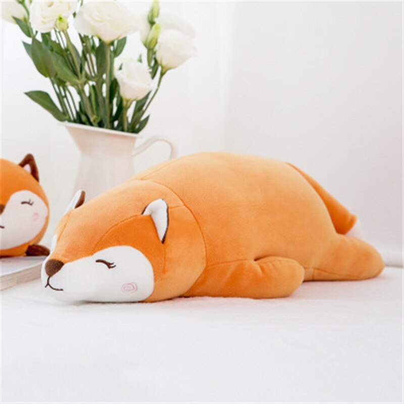 Cute Fluffy Fat Fox Plush Toy Stuffed Soft Animal Cartoon Pillow Lovely Gift For Girlfriend Children Toys alpscommerxe baby child toy