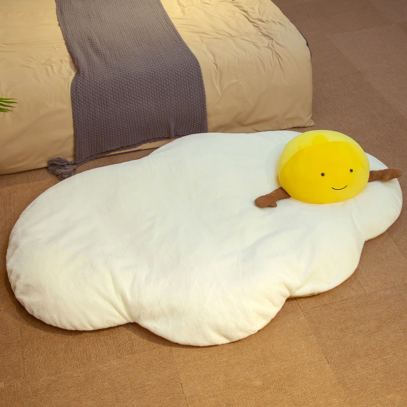 Fun Poached Egg Carpet