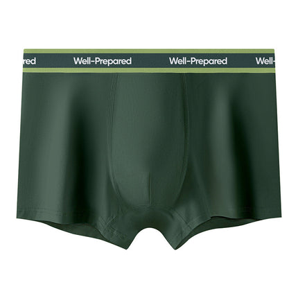Men's Color Blocked Breathable Pure Cotton Underwear