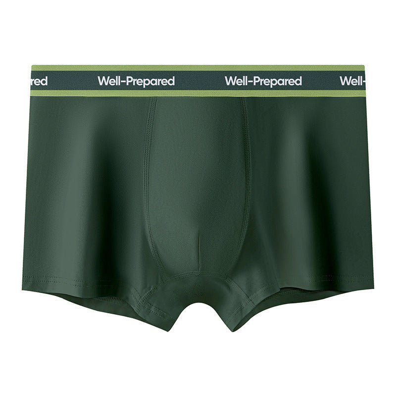 Men's Color Blocked Breathable Pure Cotton Underwear