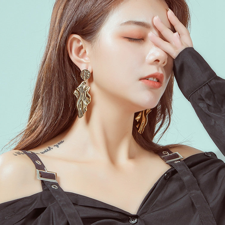 Long Cold Wind Earrings Female