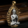 Solid Guanyin Guardian Pendant For Men
