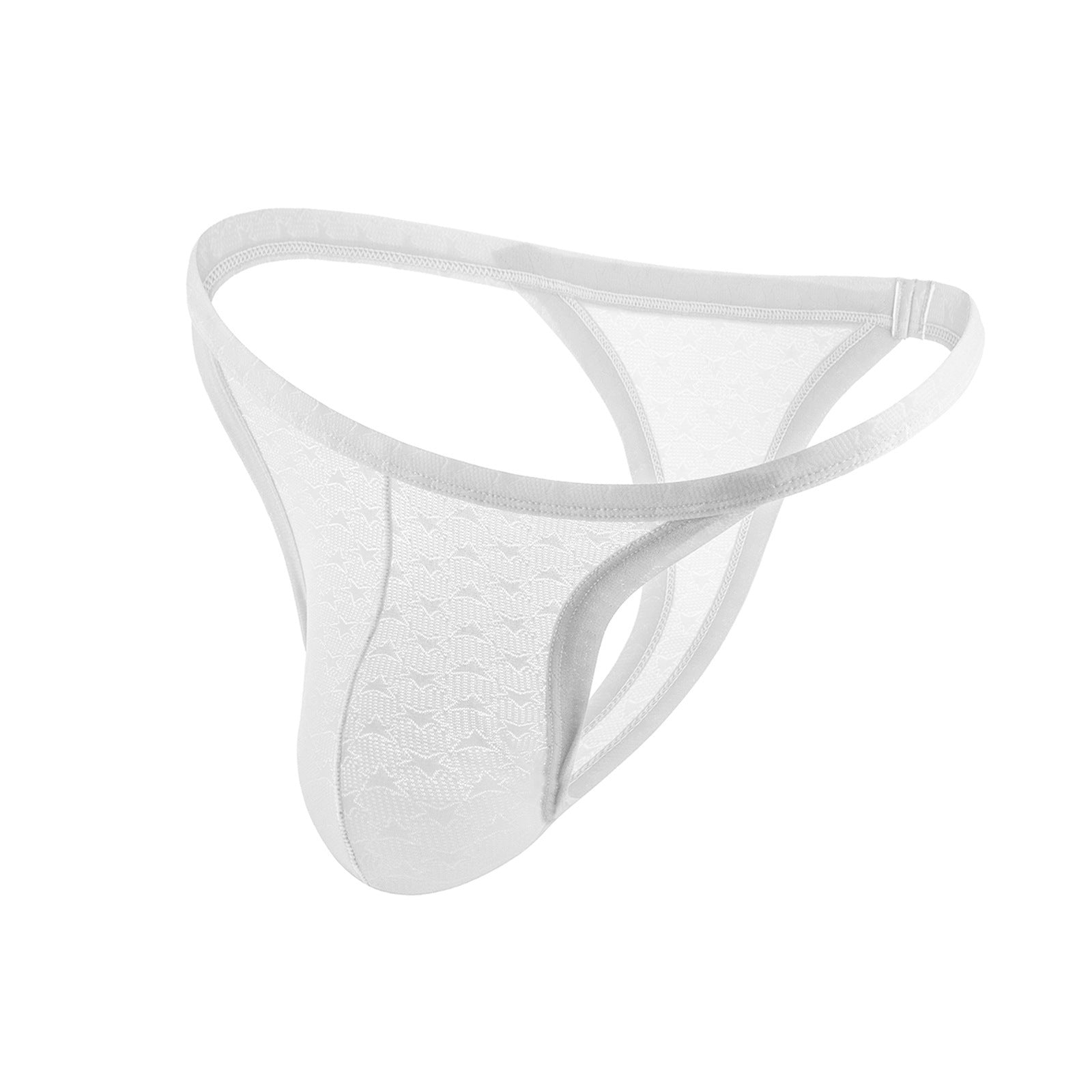 Men's XINGX Pattern Mesh Solid Color Thongs