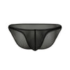 Ultra-thin Transparent Ice Silk Briefs Men's U Pouch Nylon Underwear