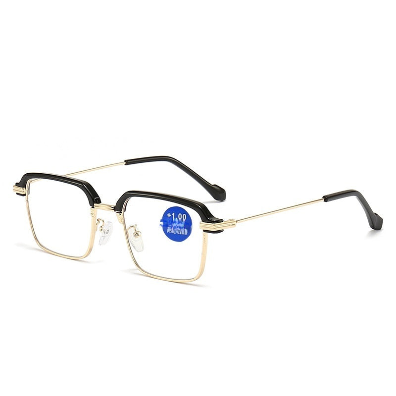Photosensitive Color Changing Glasses HD Men's Anti-blue Light Reading Glasses