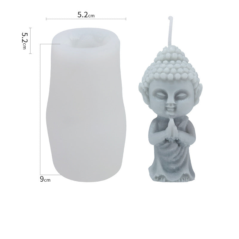European Buddha Scented Candle Silicone Mould