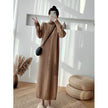 Loose Base Sweater Dress Women