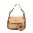 Retro Crossbody Contrast Color Saddle Shoulder Small Square Bag