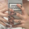 Wave Armband Tattoo Stickers Men And Women Waterproof