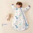 Baby Sleeping Bag With Thermostatic Cotton One-piece Anti-kick