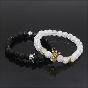 Fashion Energy Stone Frosted Bracelet