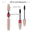 Face Makeup Double-headed Mascara 2-in-1 Not Smudge Long