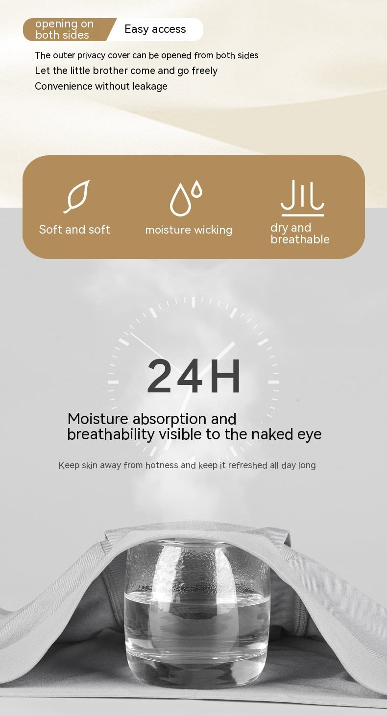 Prepuce Resistance Men's Concave-convex Support Too Long Repair Correction Underwear