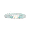 8mm Natural Stone Manatee Amazonite Bracelet
