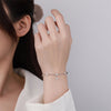 S925 Silver-plated Platinum Moissanite Bracelet