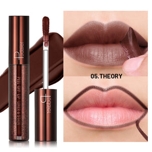 Tear And Pull Lipstick Lip Liner Long-lasting Coloring