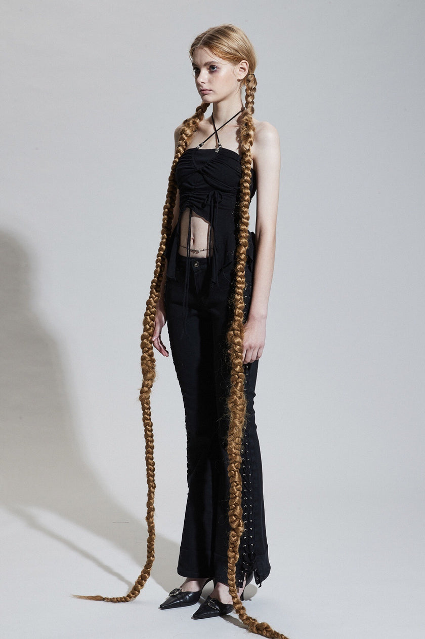 European And American Super Spice Strap Top