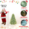 PE, PVC Christmas Tree, Green