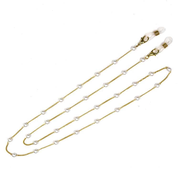 Fashion Simple Pearl Glasses Chain Accessories