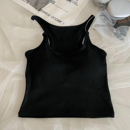 Invisible Camisole With Chest Pad