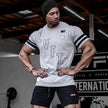 Sports Men's Short Sleeve T-shirt Muscle Fitness Clothes Training Basketball