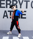 Boys spring suit 2021 new Korean children's clothing in the big boy boy long-sleeved sports two-piece suit tide clothes