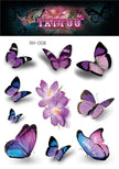 Waterproof Temporary Tattoo Sticker Small Butterfly Body Art Fake Tattoo Flash Tattoo Clavicle Female
