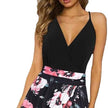 V-neck Wrap Spaghetti Strap Summer Casual Beach Floral Leopard Print Dress