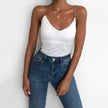 Satin Women Thin Wild Solid Camis Vest Women Tank Tops