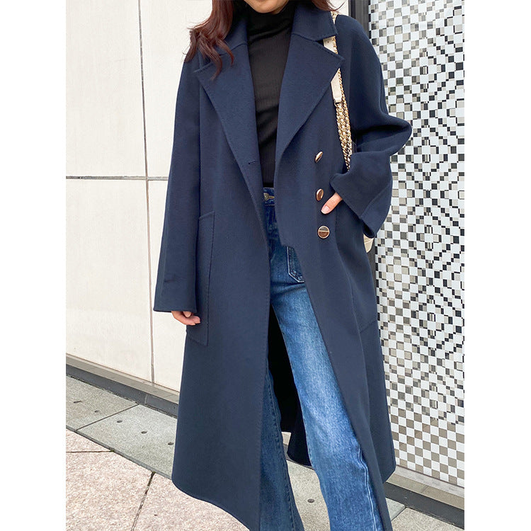 Vintage double-faced cashmere coat