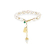 Natural Zircon Pearl Bracelet Luxury Jewelry