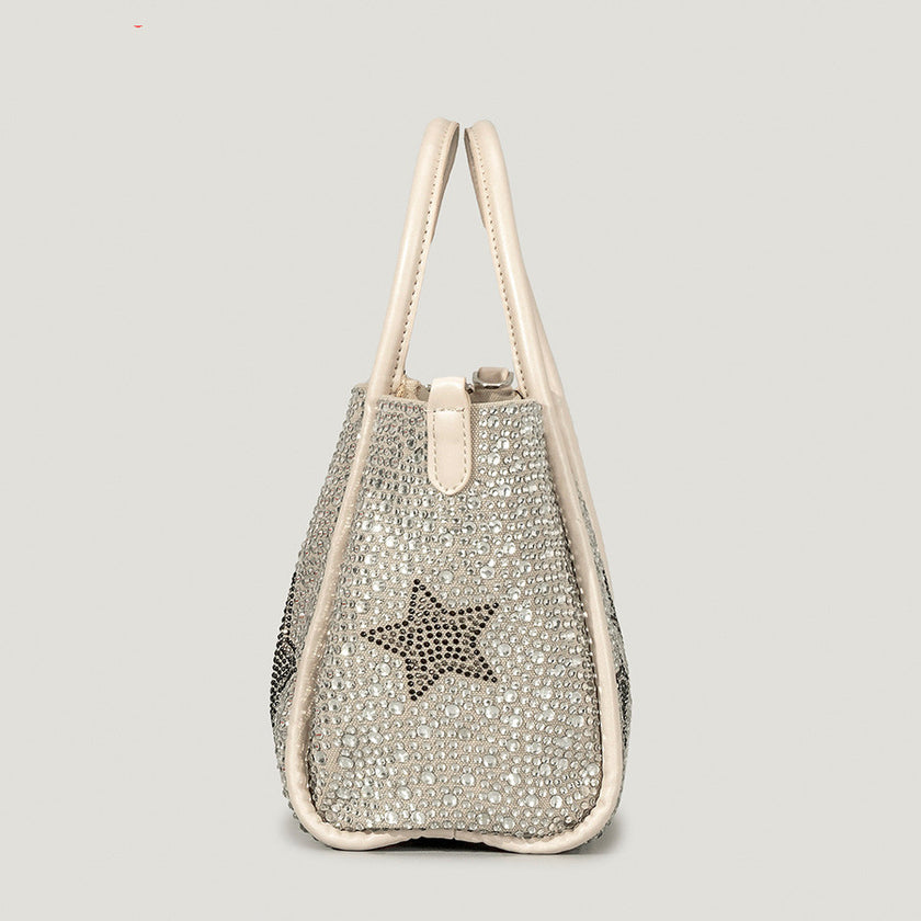 Autumn And Winter XINGX Rhinestone Shopping Handbag For Women