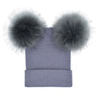 Fashion Women's Double   Woolen Hat