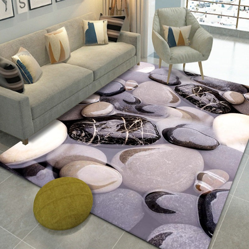 3D Vision Living Room Coffee Table Carpet