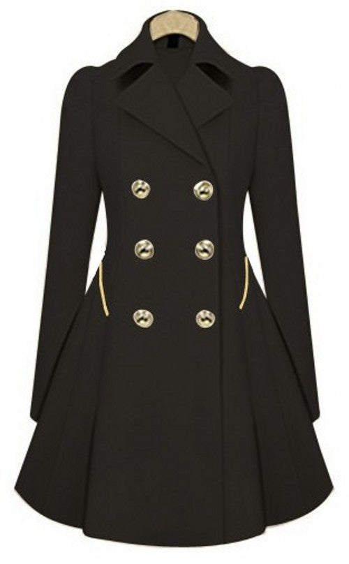 Slim slim coat trench coat alpcamers