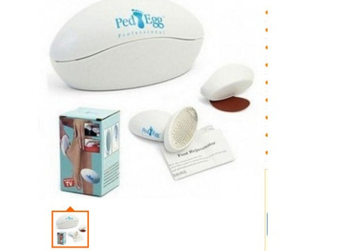 Egg-shaped Foot Polisher Exfoliates Feet