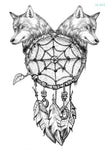 Original Personality Wolf Tattoo Sticker Animal