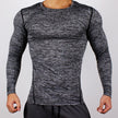 Long-sleeved fitness clothes tights basketball T-shirt