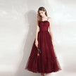 Ladies Wedding Dress Bridal Red Midi Skirt