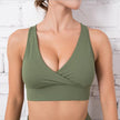 Women's quick-drying sports bra women's yoga clothing Shock-collecting V-neck sexy fitness sports underwear