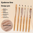 Positioning Eyebrow Pencil Eyebrow Line Design Pen Waterproof Anti-hemp Tattoo Embroidery For Teachers