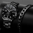 Fake Hree Eye Fashion Business Quartz Watch