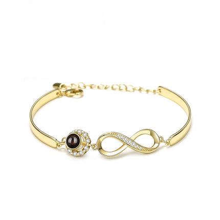 S925 Silver Infinite Diamond Bracelet
